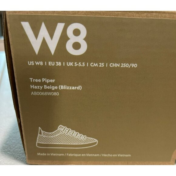 Allbirds Womens Tree Piper Hazy Beige Size 8 NEW - Picture 6 of 7